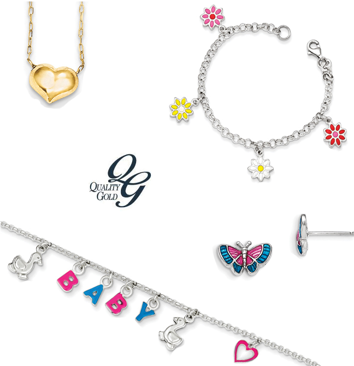 Quality Gold_Children_DeNatale Jewelers_gold_silver_bracelets_necklaces_pendants_earrings