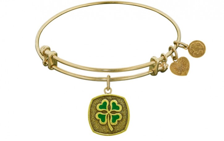 Angelica 4 leaf clover bracelet