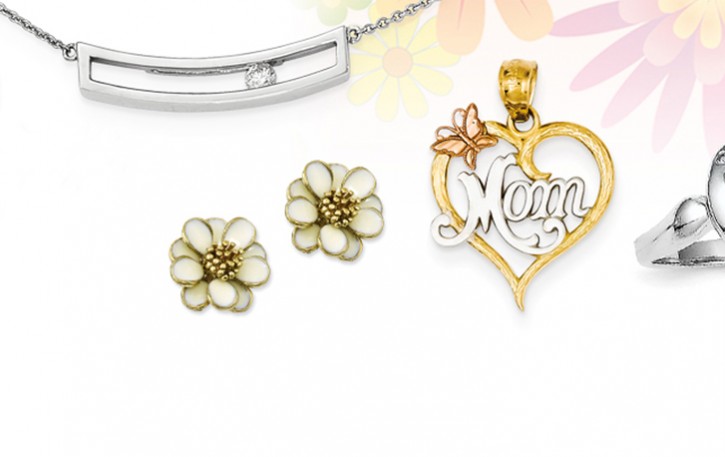 Quality Gold Mother's Day jewelry