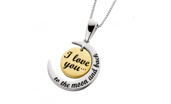 I love you pendant