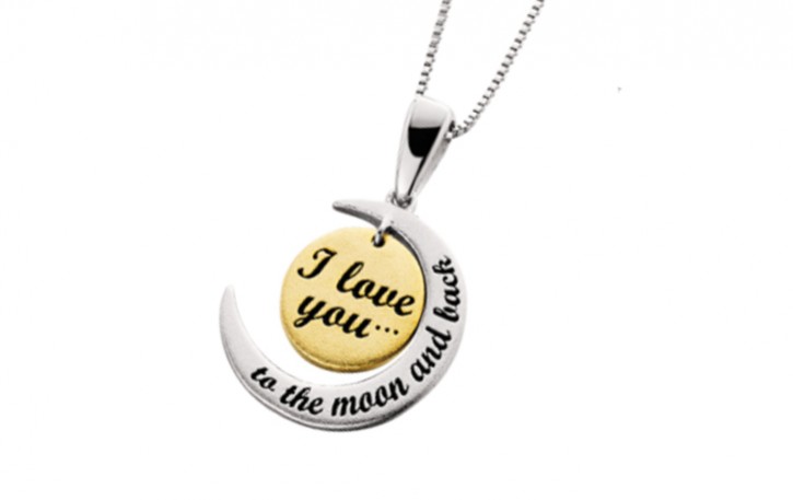 I love you pendant