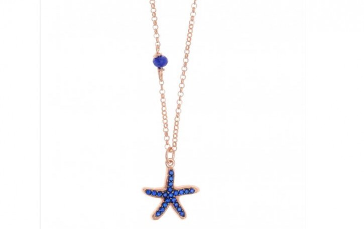 Gregio starfish necklace