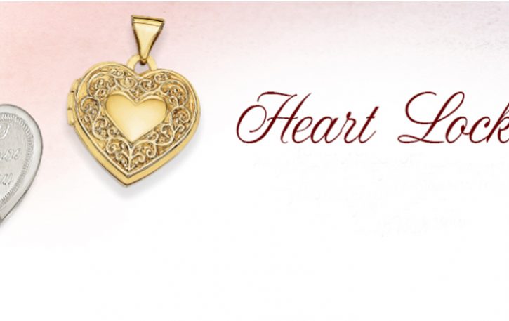 Quality Gold heart lockets