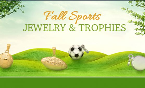 fall sports charms