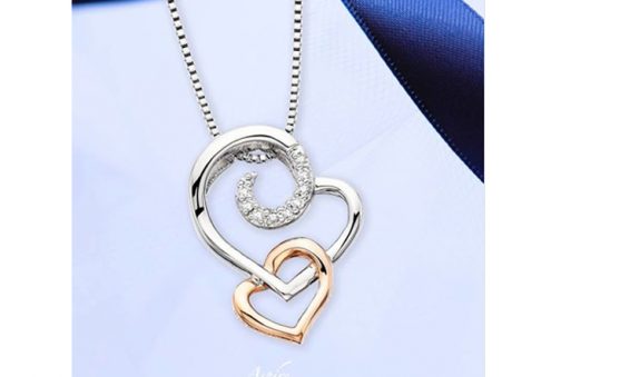 Aspire heart necklace