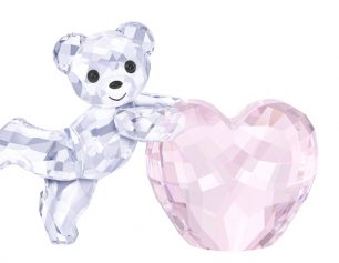 Swarovski Kris bear-heart