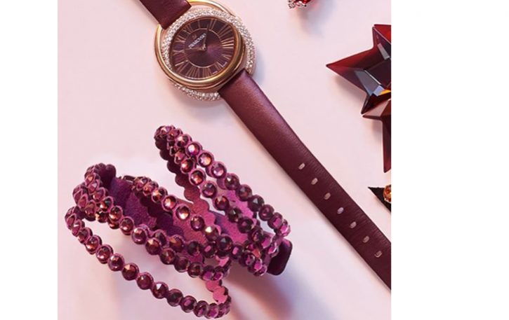 Swarovski watch and bracelet