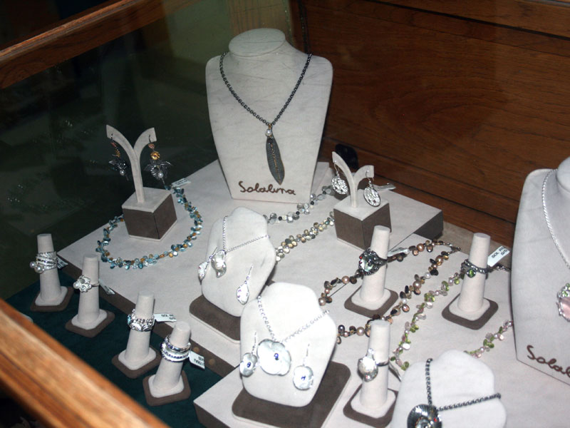 Solaluna jewelry display