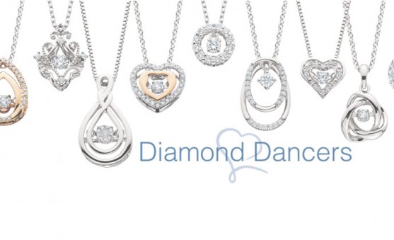 Berco diamond dancer pendants
